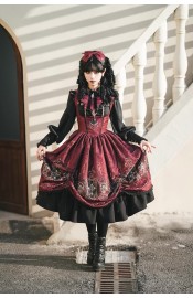Miss Point The Lamplighter Of The Blood Night Underbust JSK(Reservation/5 Colours/Full Payment Without Shipping)